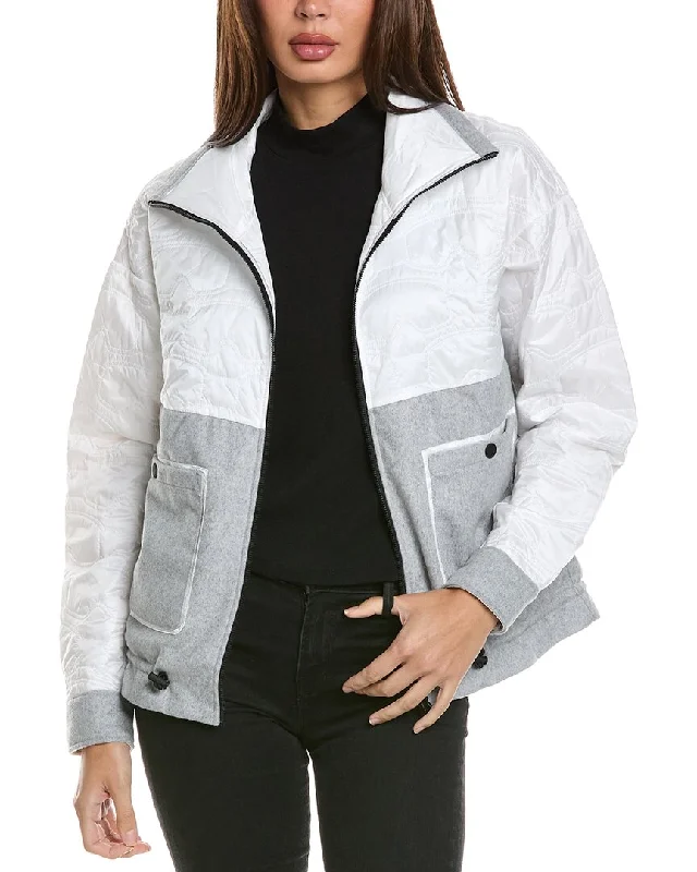 Bogner Yolette Hybrid Wool-Blend Jacket