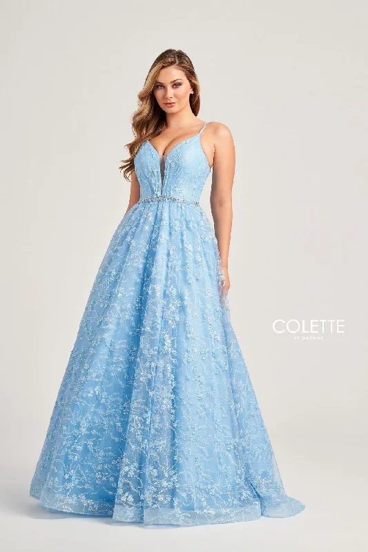 Colette CL5288 Sequin Prom Long Formal Ball Gown