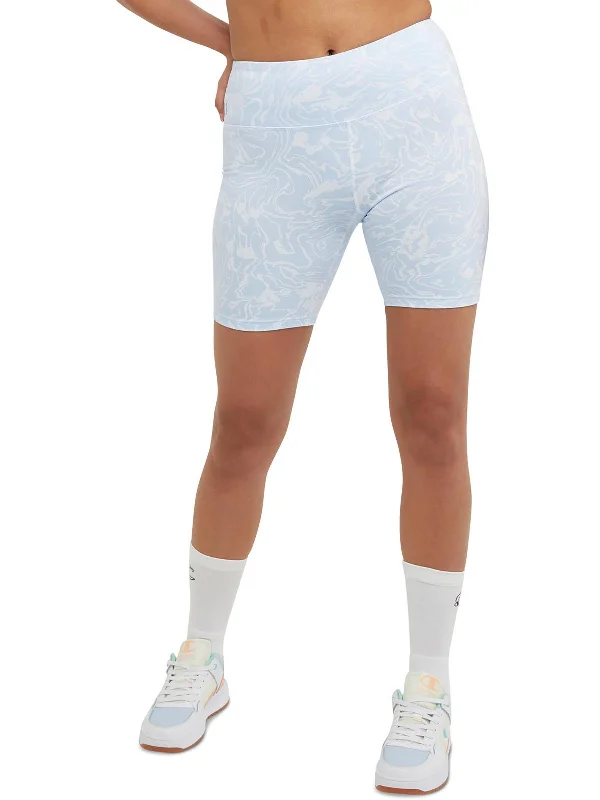 Womens Space Dye Moisture Wicking Bike Short