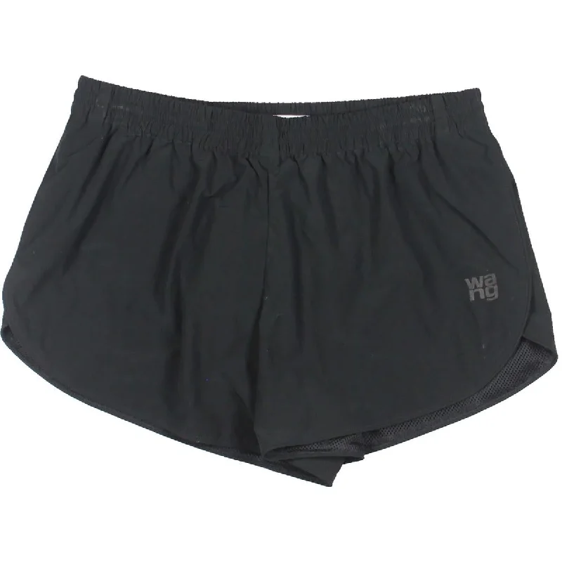 Womens Nylon Mesh Lined Shorts