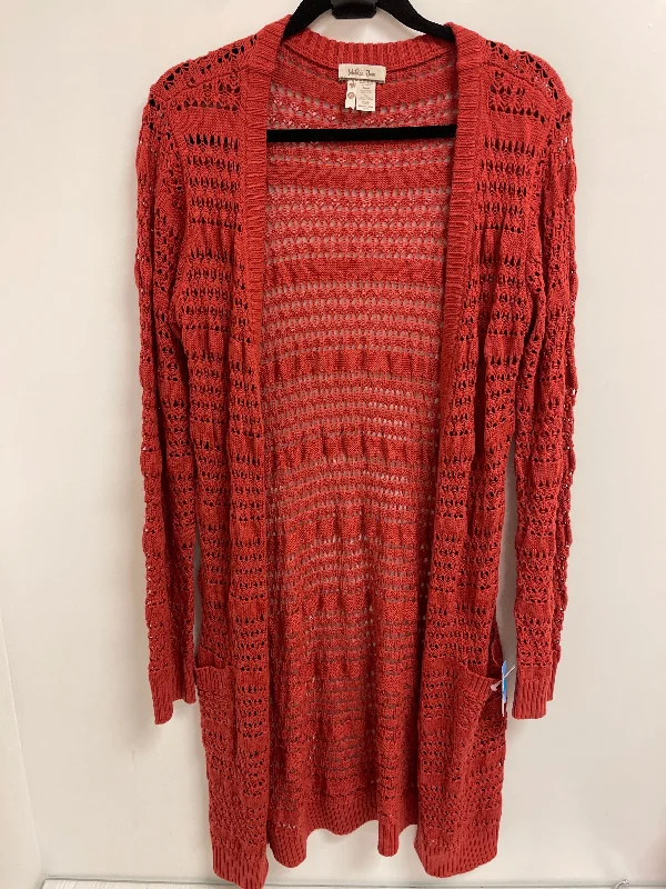 Sweater Cardigan By Matilda Jane In Red, Size: Xl