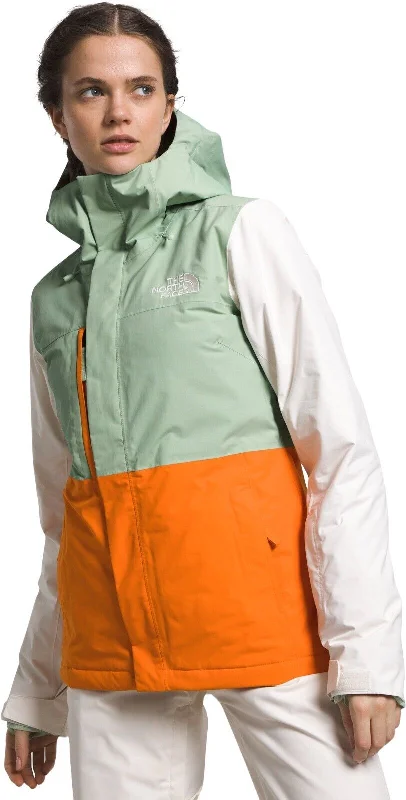 The North Face Freedom Women Misty Sage Mandarin Insulated Jacket Size XS SGN136