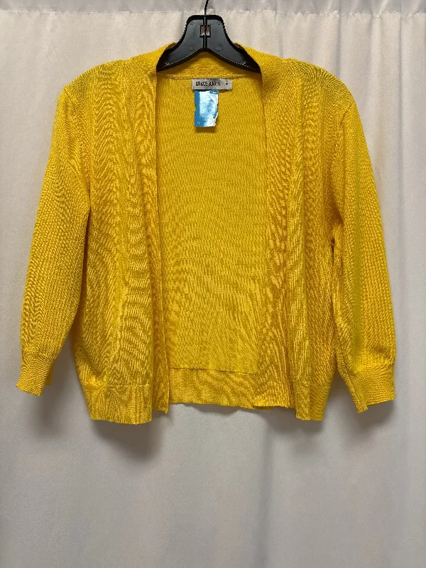 Cardigan By Grace Karin In Yellow, Size: M