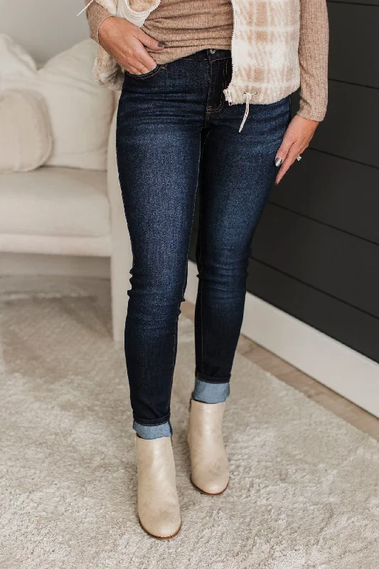 KanCan Super Skinny Jeans- Dark Kensley Wash