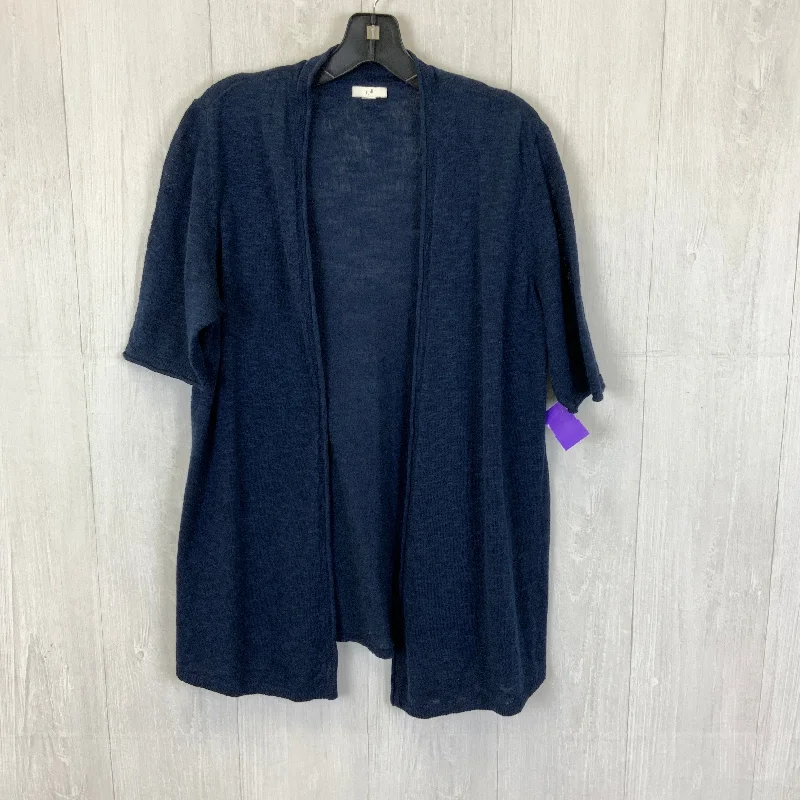 Cardigan By J. Jill In Navy, Size: M