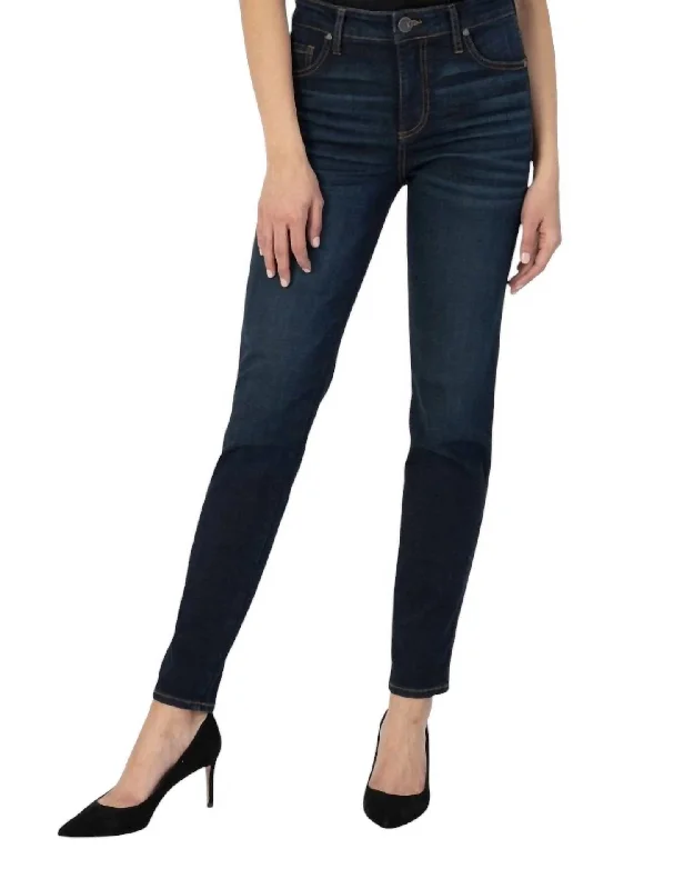 Diana High Rise Fab Ab Skinny Jeans In Happening