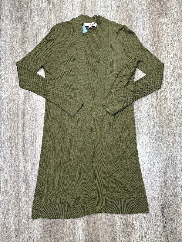 Cardigan By Loft In Green, Size: M