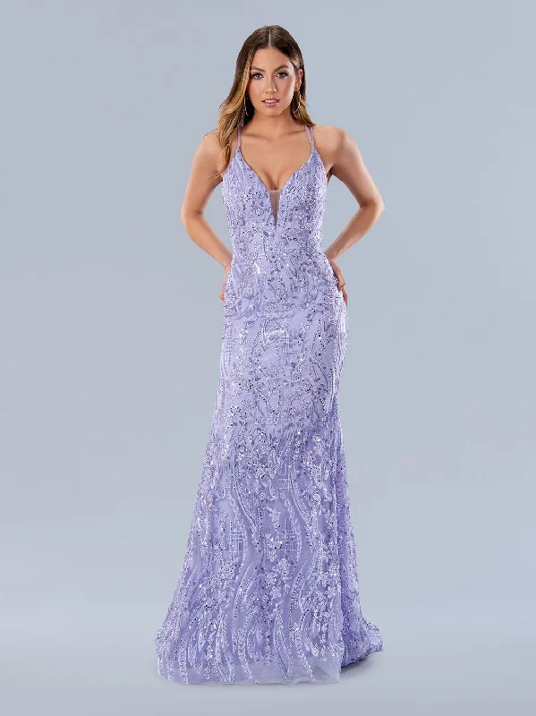 Stella Couture 24231 Sequin Long Formal Prom Dress