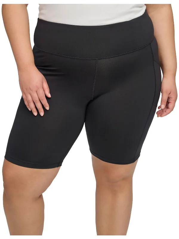 Plus Womens Fitness Workout Bike Short