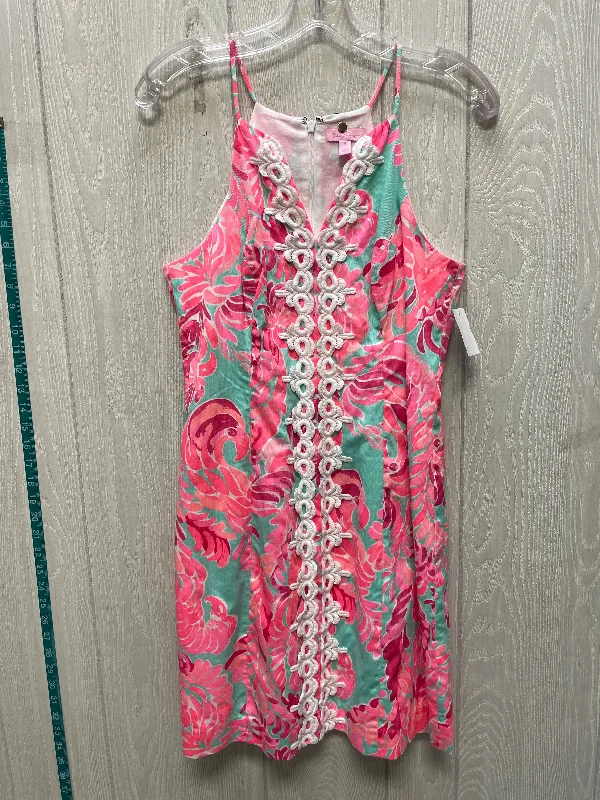 Dress Designer By Lilly Pulitzer In Pink & Purple, Size: S