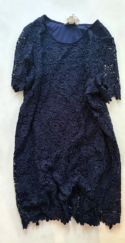 Dress Work By DRAPPERS In Navy, Size: 2x