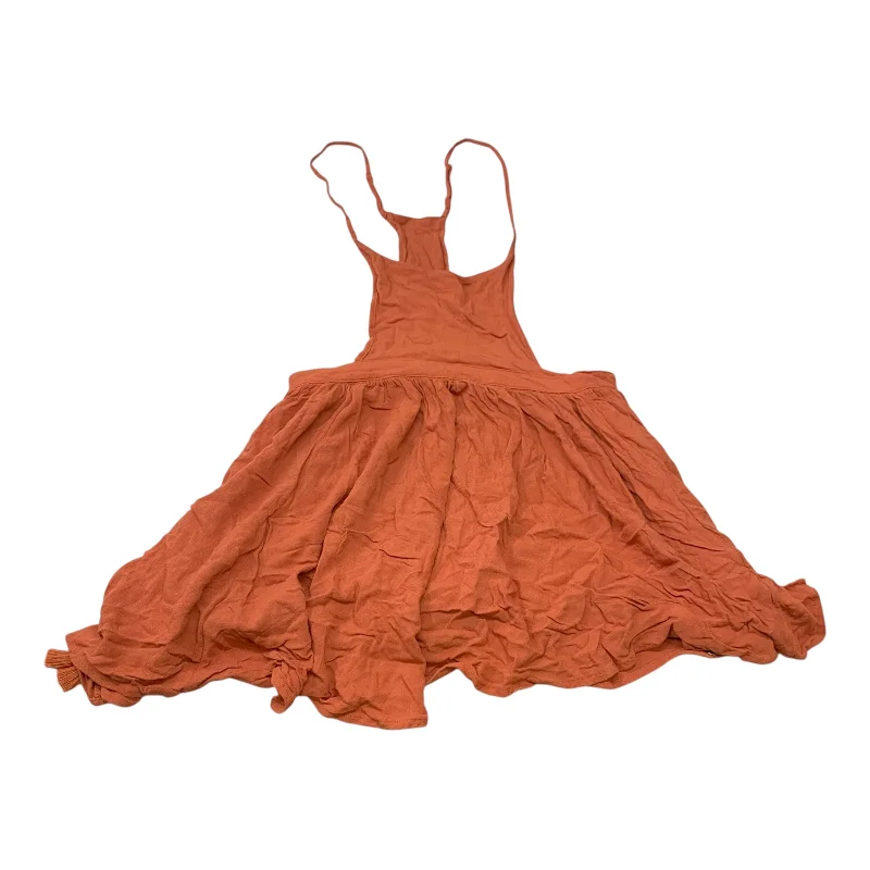 Tunic Sleeveless By Free People In Orange, Size: Xs