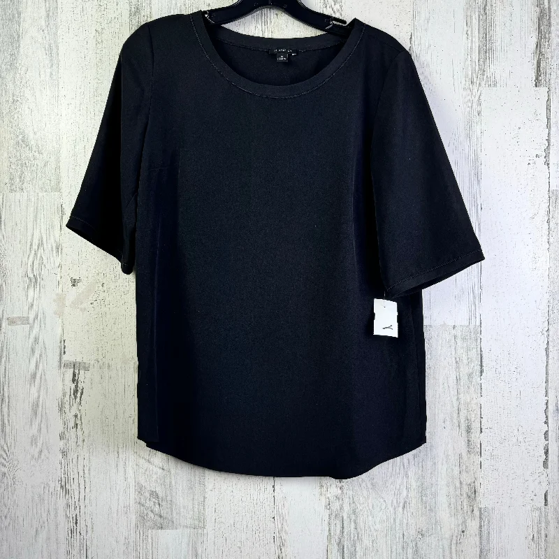 Black Top Short Sleeve Ann Taylor, Size Xs