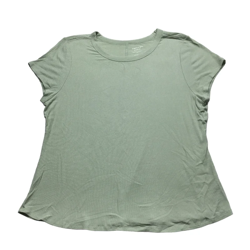 Green Top Short Sleeve American Eagle, Size Xxl