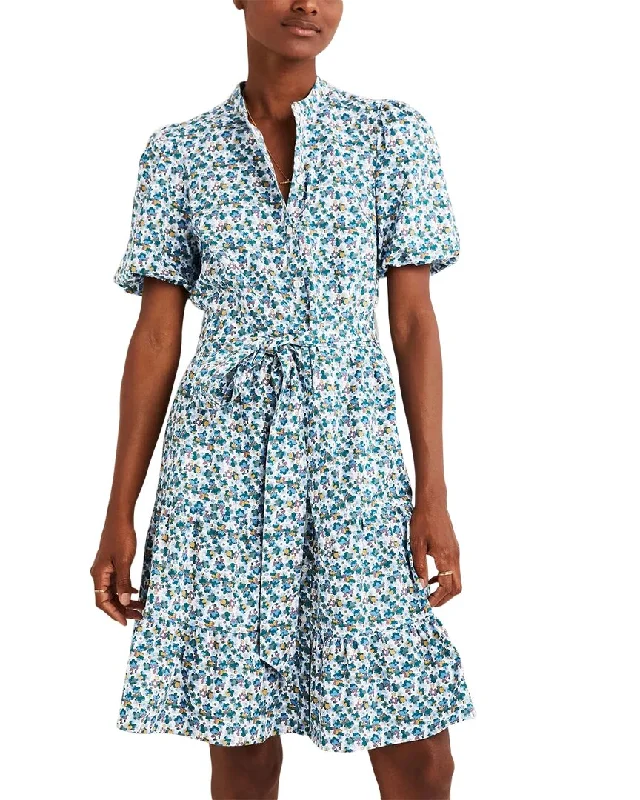 Boden Tiered Shirt Dress