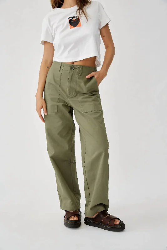 Fatigue Pant In Olive