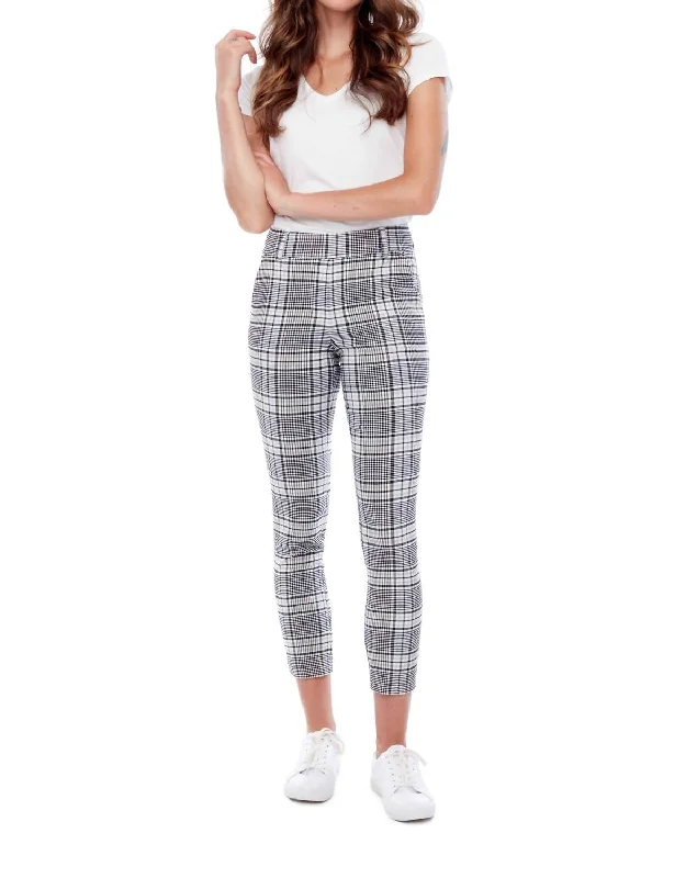 Gwyneth Trouser Pant In Marquis Plaid