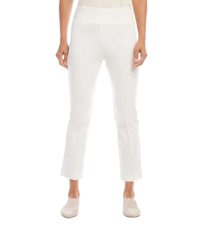 Sigourney Pintuck Pants In Off White