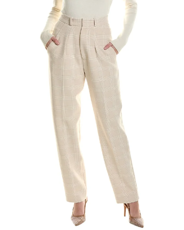 St. John Plaid Pant