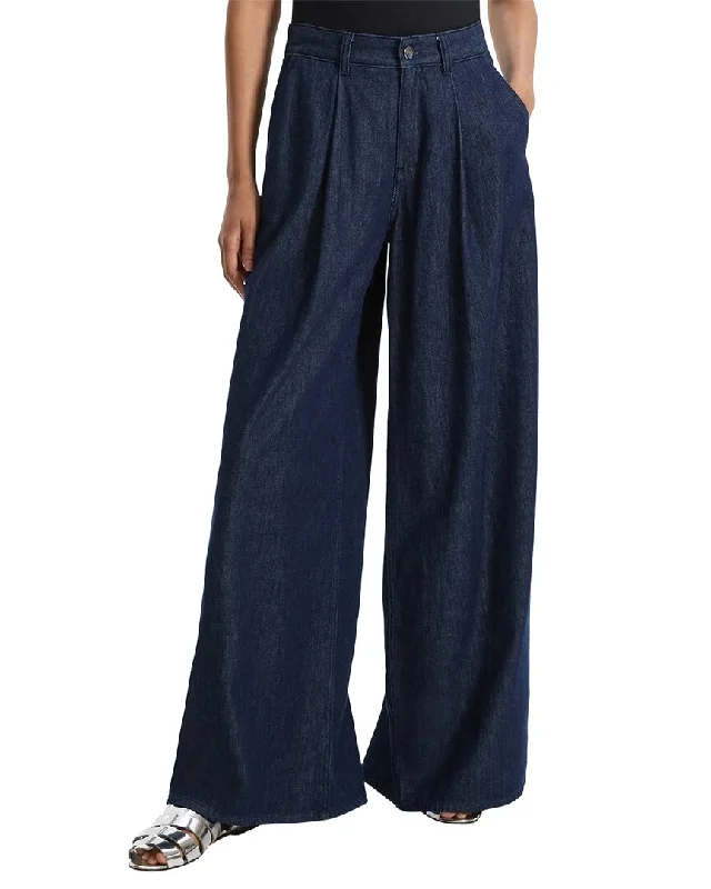 Theory Pleated Wide Leg Pant