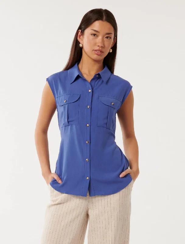 Alara Long Cinch Back Shirt