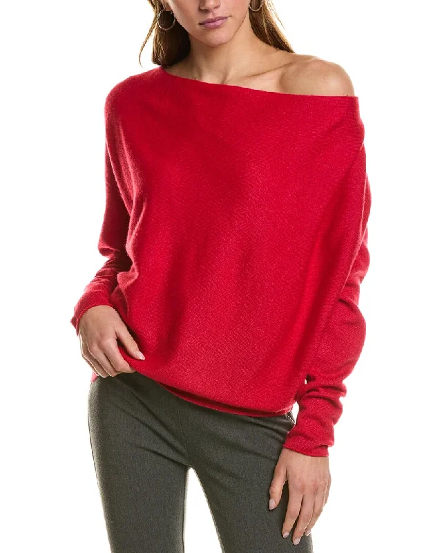 InCashmere Cowl Neck Cashmere Sweater