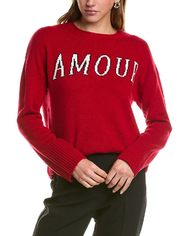 Kier + J Amour Wool & Cashmere-Blend Sweater