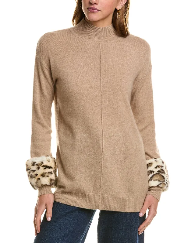 Kier + J Turtleneck Cashmere Sweater