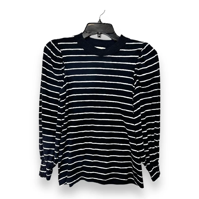 Top Long Sleeve By Clothes Mentor In Striped, Size: Xs